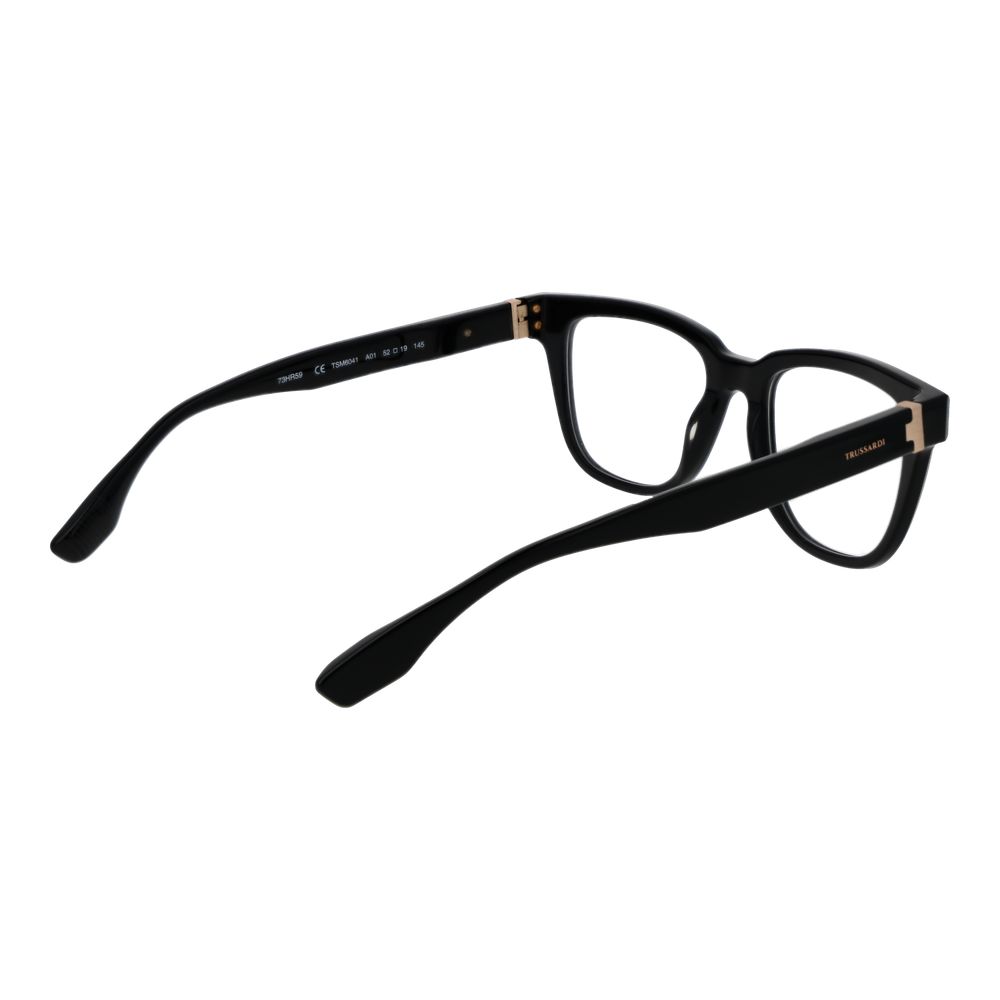 Trussardi Black Acetate Glasses (Frames) - Image 3