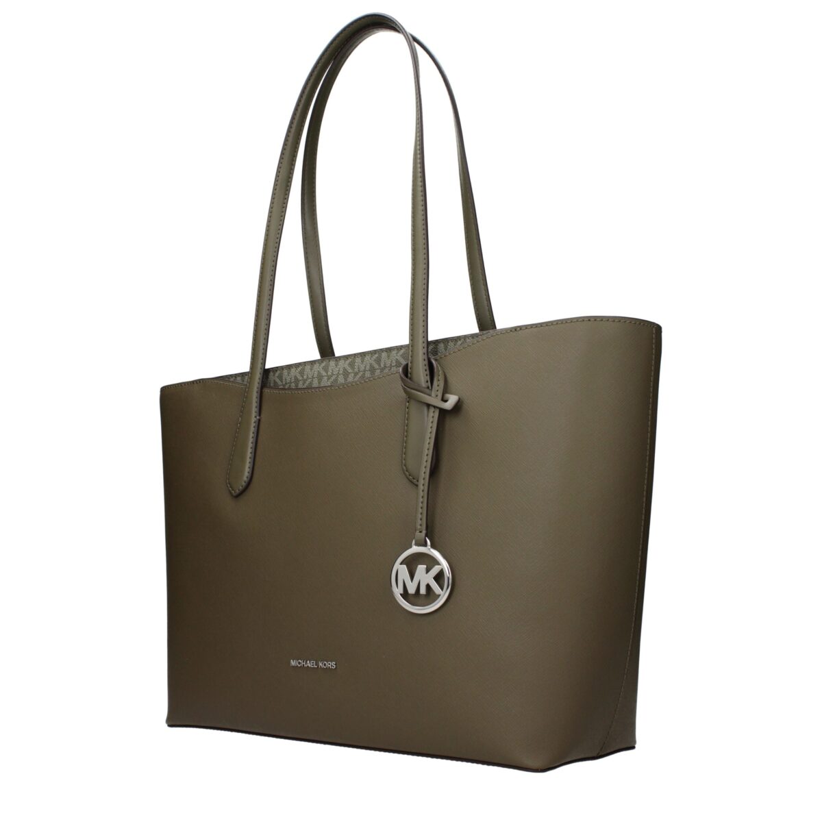 Michael Kors Green Fabric Shoulder Bag - Image 2