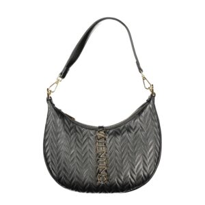 Mario Valentino Nero Polyurethane Women's Shoulder Bag