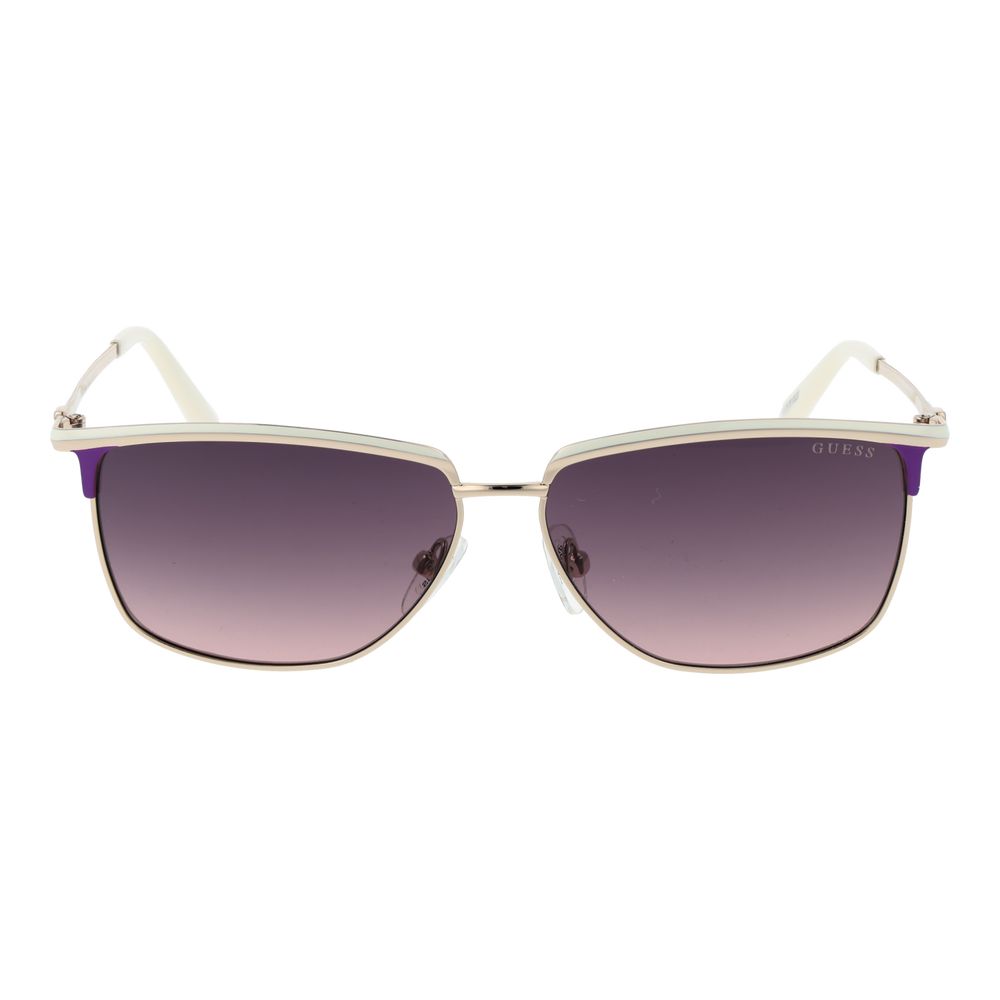Guess White Metal Sunglasses - Image 2