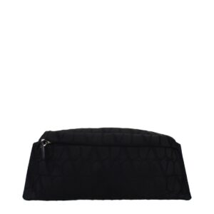 Valentino Garavani Black Fabric Backpack