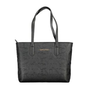 Mario Valentino Black Polyurethane Women's Bag