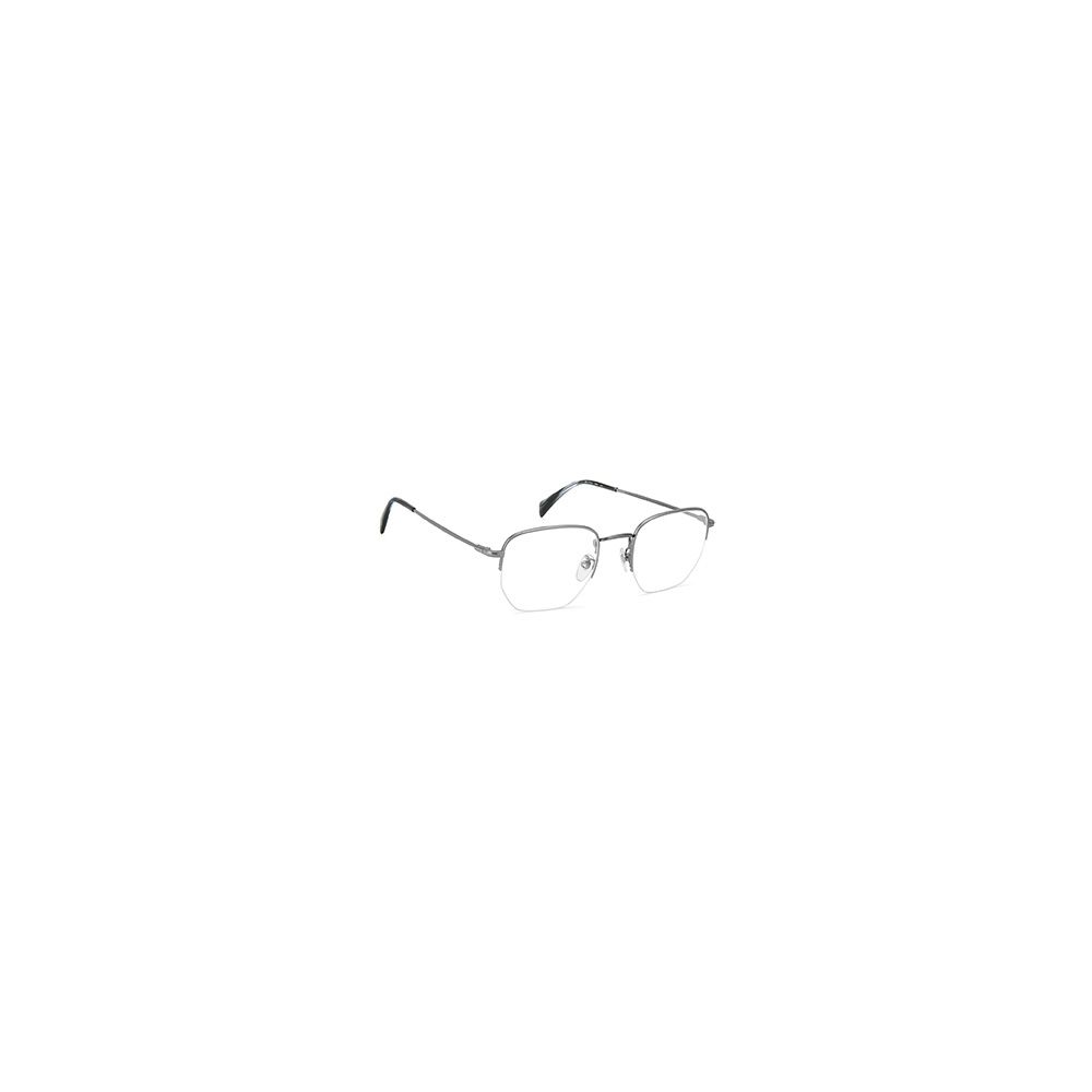 David Beckham Gray Metal Glasses (Frames) - Image 3