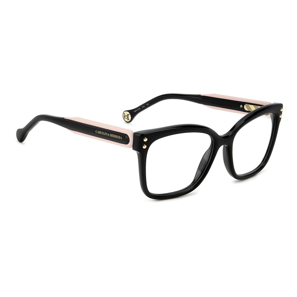 Carolina Herrera Black Acetate Glasses (Frames) - Image 3