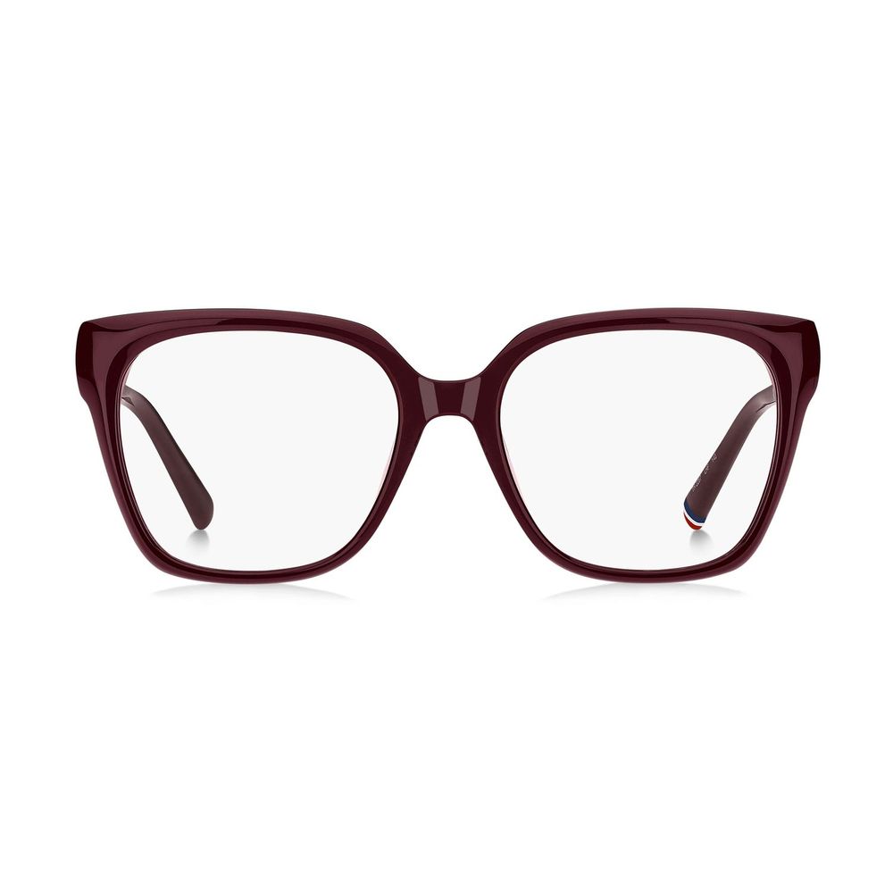 Tommy Hilfiger Burgundy Acetate Glasses (Frames) - Image 2