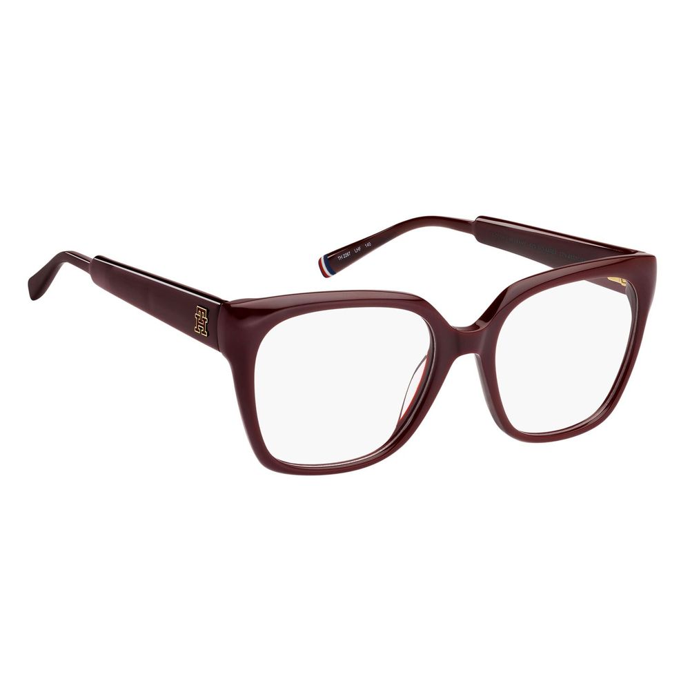 Tommy Hilfiger Burgundy Acetate Glasses (Frames) - Image 3