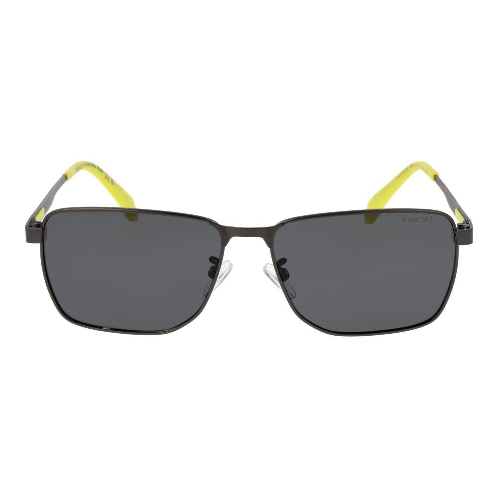 Polaroid Gray Metal Sunglasses - Image 2