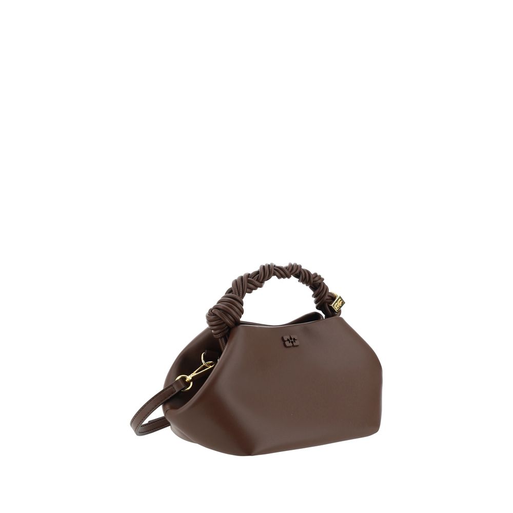 Ganni Brown Calf Leather Bos Taurus Handbag - Image 2