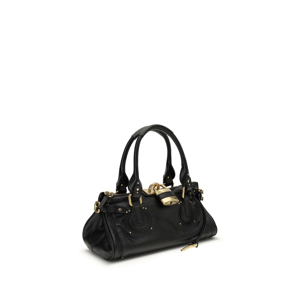 Chloé Black Buffalo Leather Shoulder Bag - Image 2