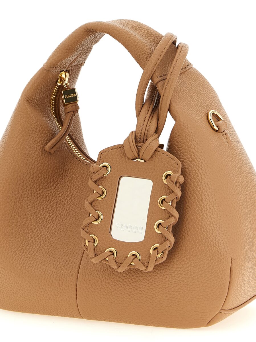Ganni Beige Polyester Handbag - Image 3