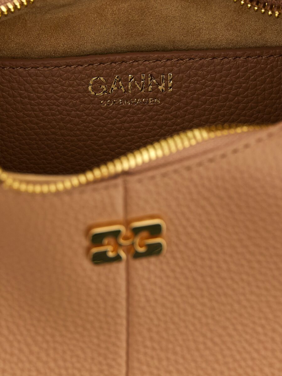 Ganni Beige Polyester Handbag - Image 4