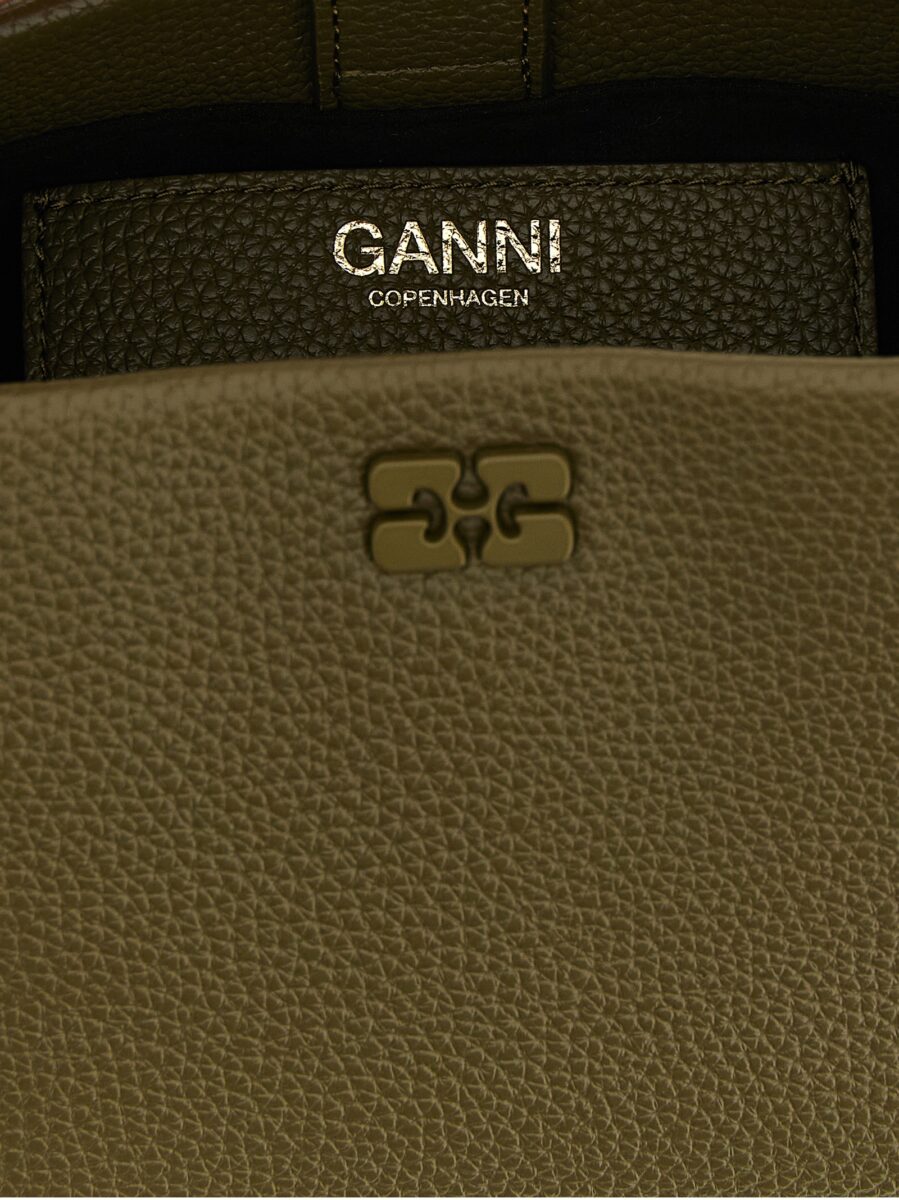 Ganni Bicolor Polyester Handbag - Image 4