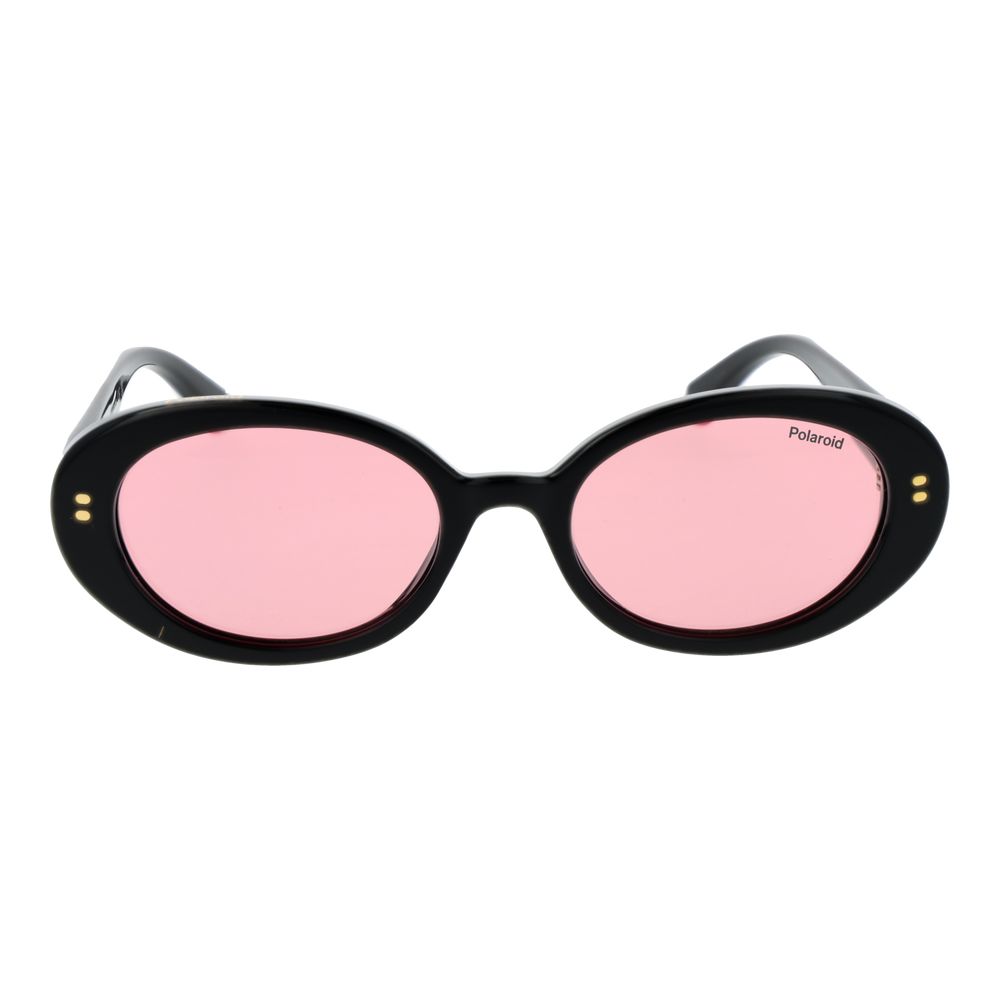 Polaroid Black Plastic Sunglasses - Image 2