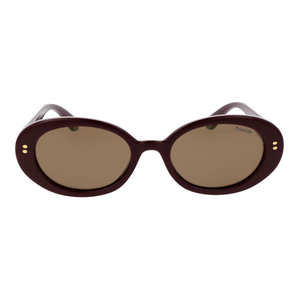 Polaroid Burgundy Polycarbonate Sunglasses - Image 2