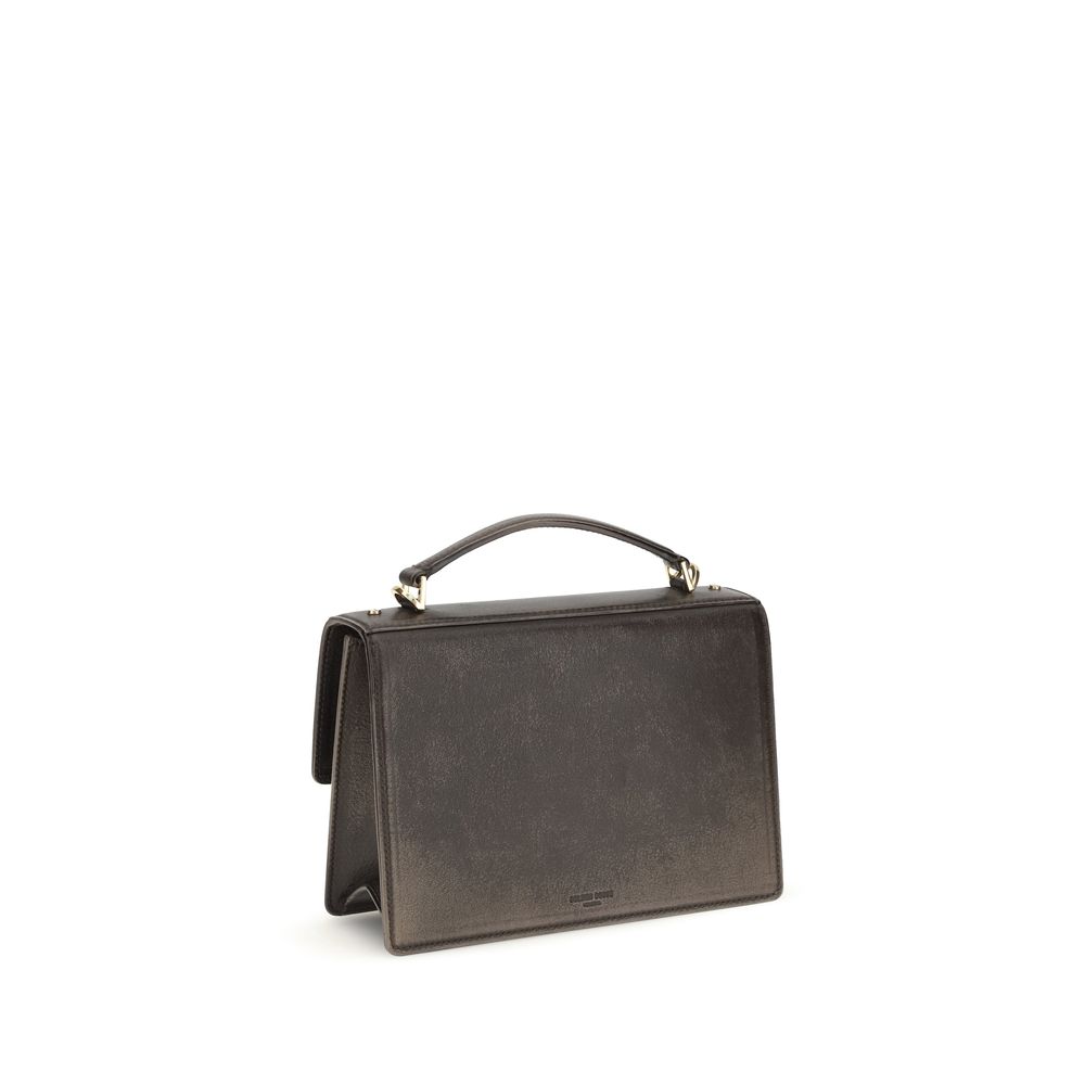 Golden Goose Brown Calf Leather Bos Taurus Handbag - Image 3