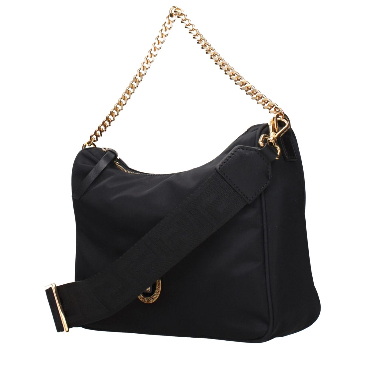 Versace Black Fabric Handbag - Image 2