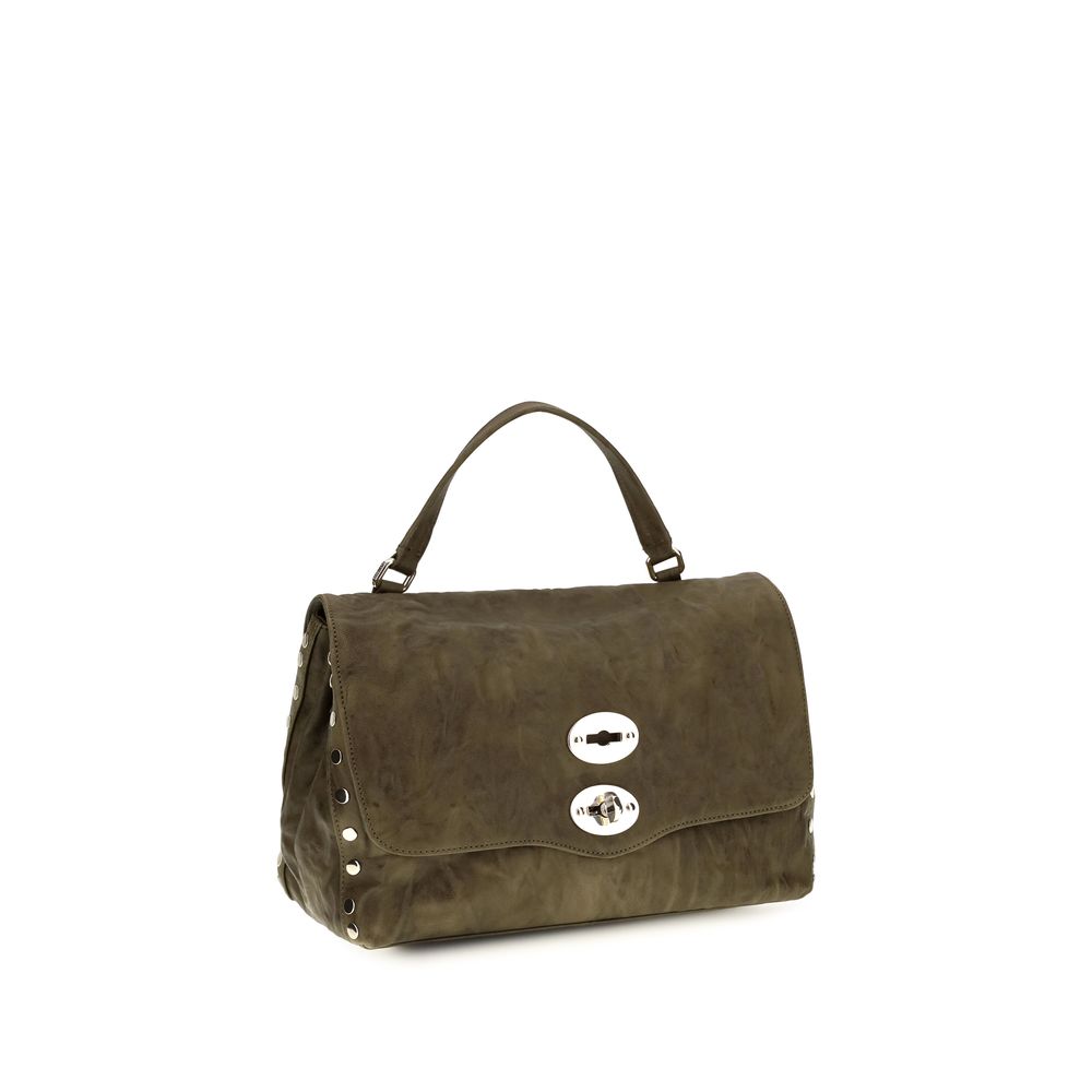 Zanellato Brown Suede Leather Handbag - Image 2