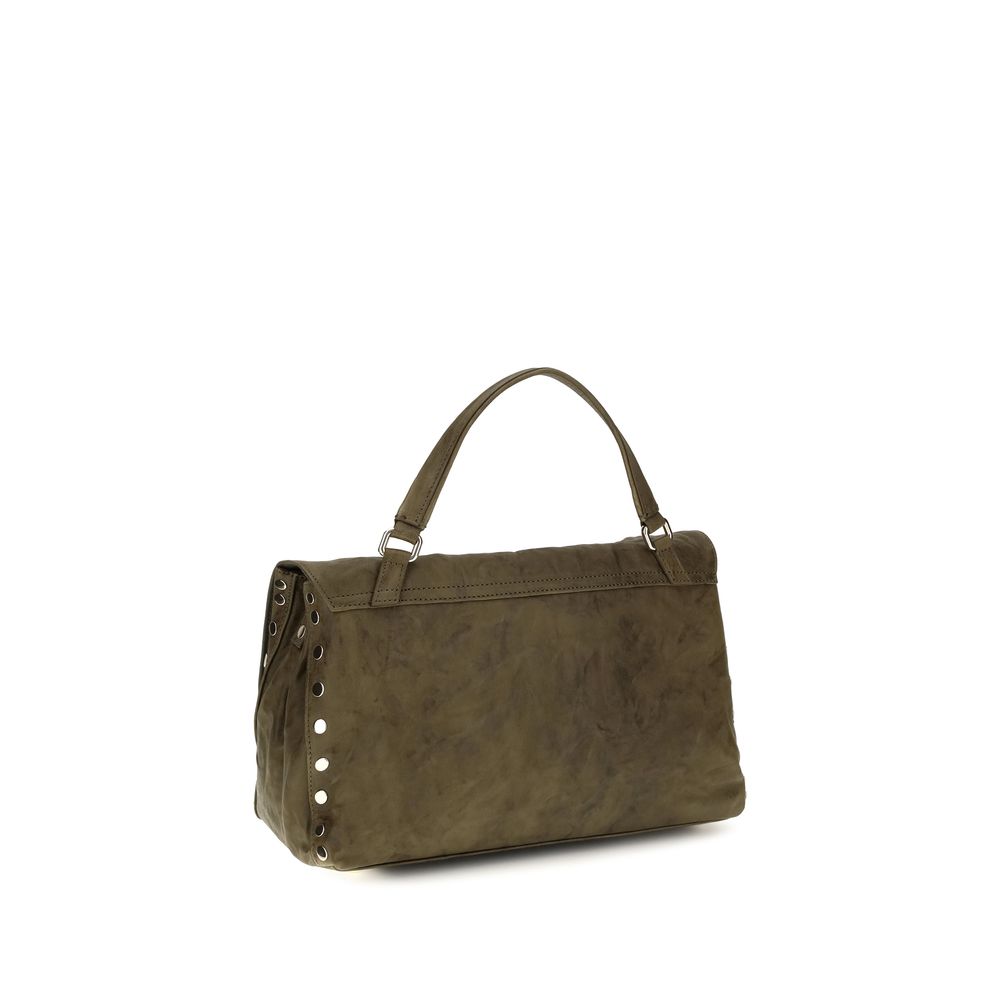 Zanellato Brown Suede Leather Handbag - Image 3