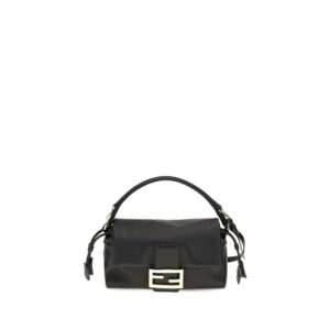 Fendi Black Lamb Ovis Aries Handbag