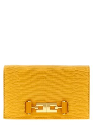 Elisabetta Franchi Beige Polyester Crossbody Bag
