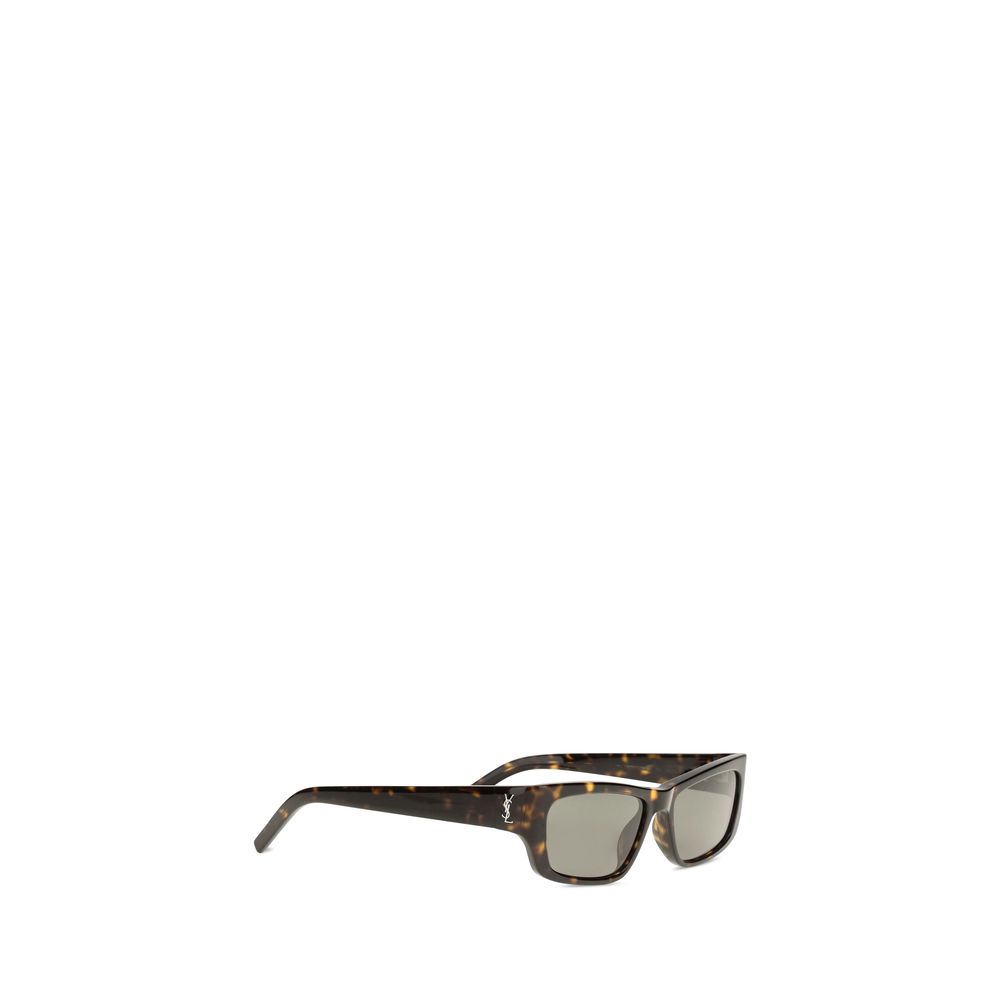 Saint Laurent Brown Acetate Sunglasses - Image 2