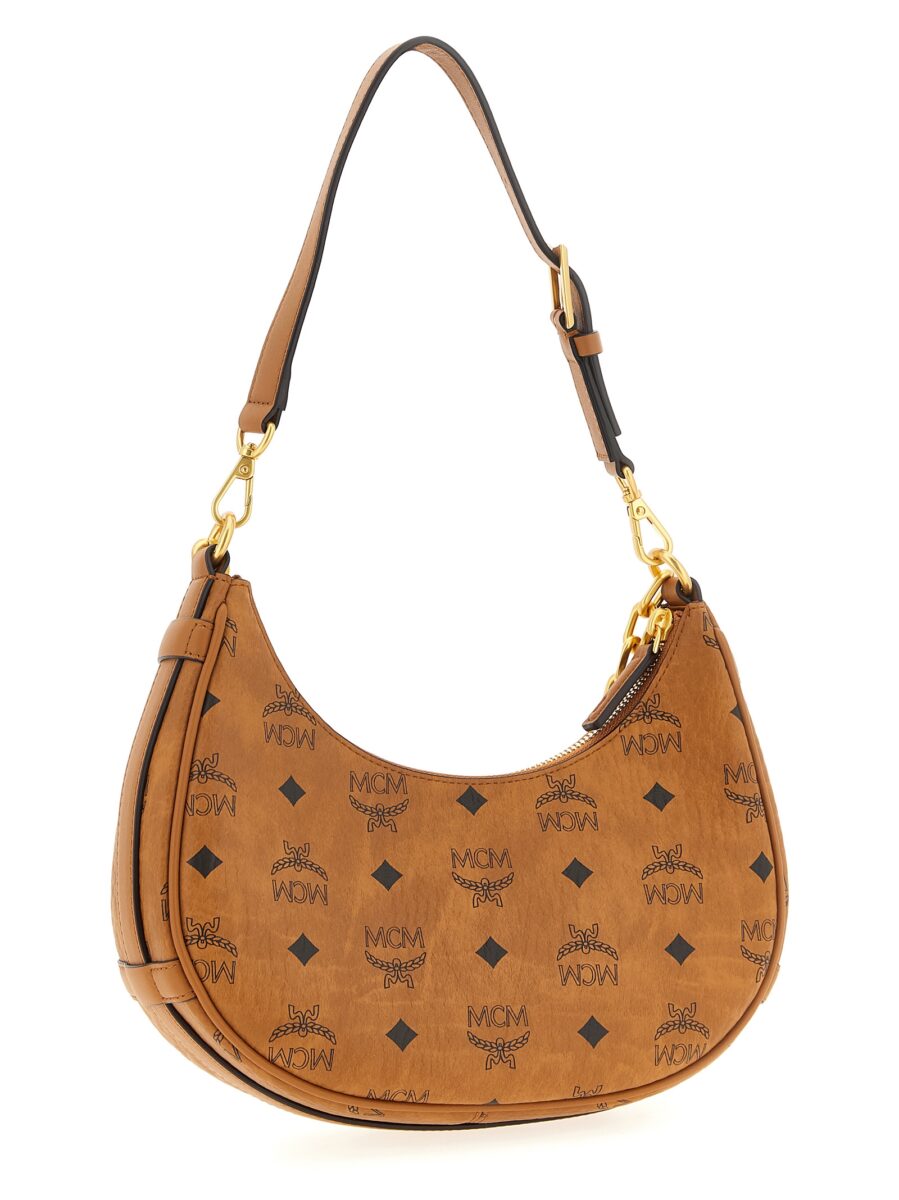 MCM Brown Polyethylene Shoulder Bag - Image 2