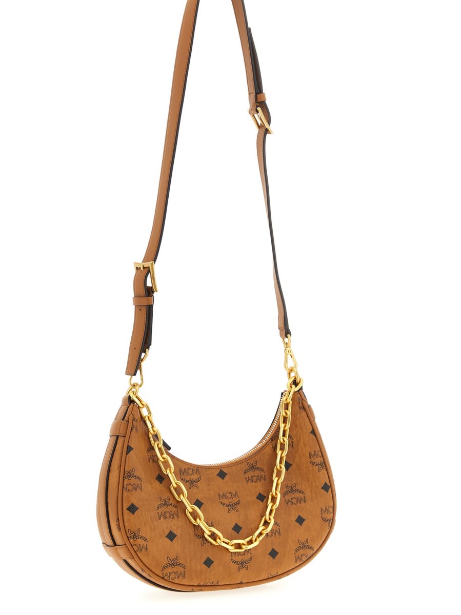 MCM Brown Polyethylene Shoulder Bag - Image 3