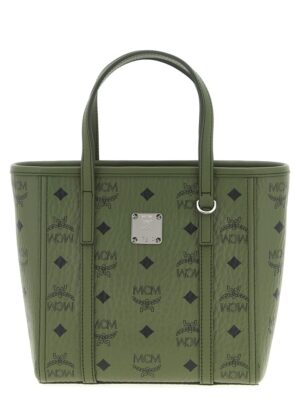 MCM Bicolor Polyethylene Tote Bag