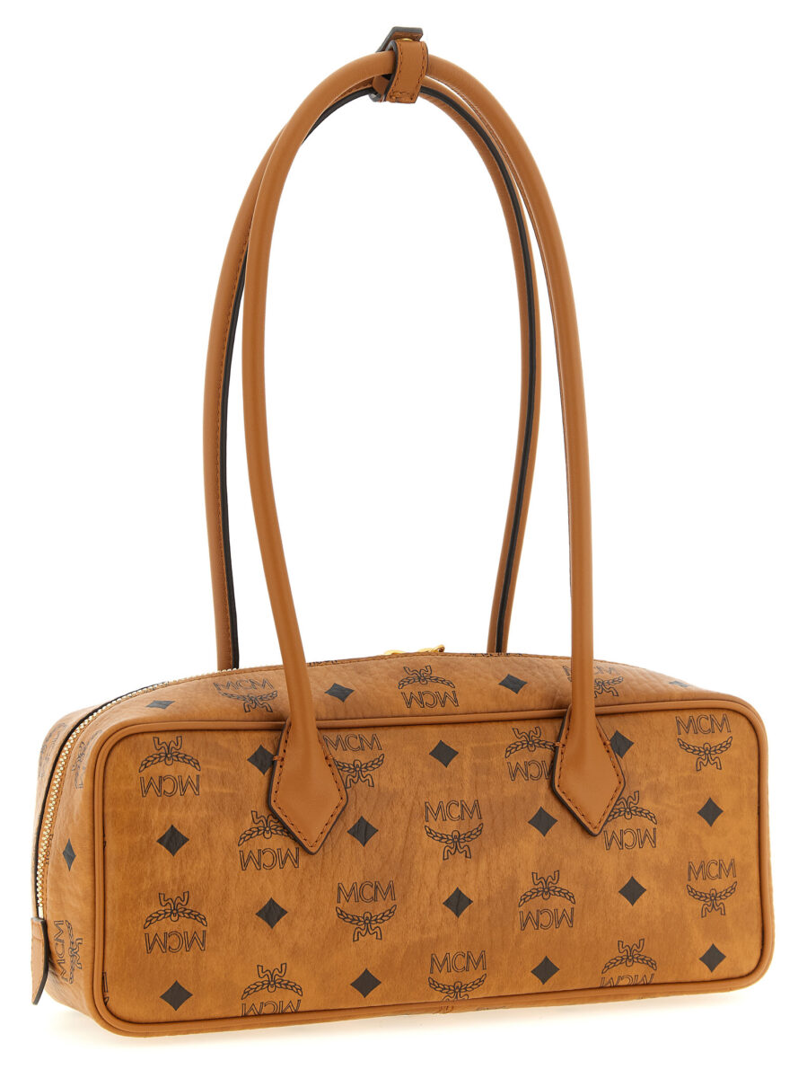 MCM Brown Polyethylene Shoulder Bag - Image 2
