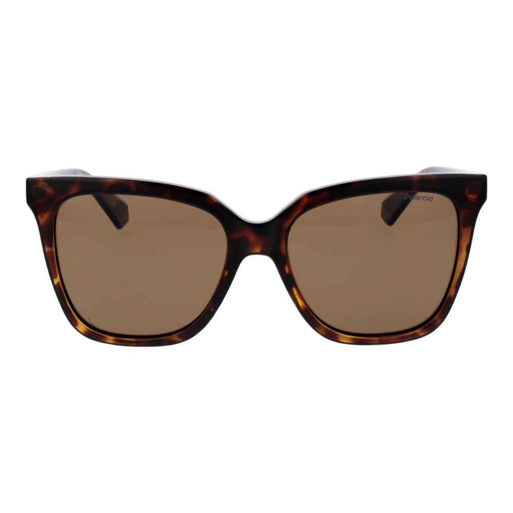 Polaroid Brown Polycarbonate Sunglasses - Image 2