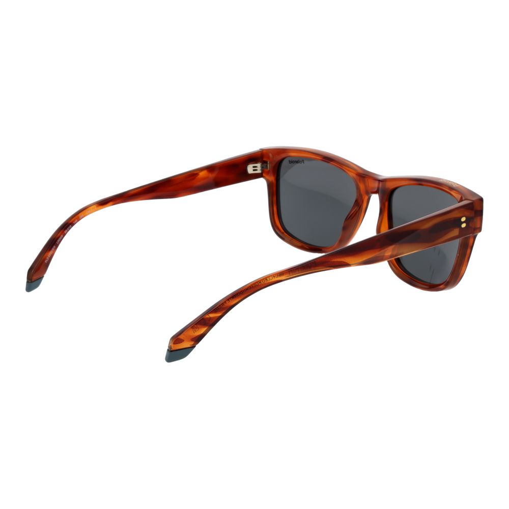 Polaroid Brown Plastic Sunglasses - Image 3