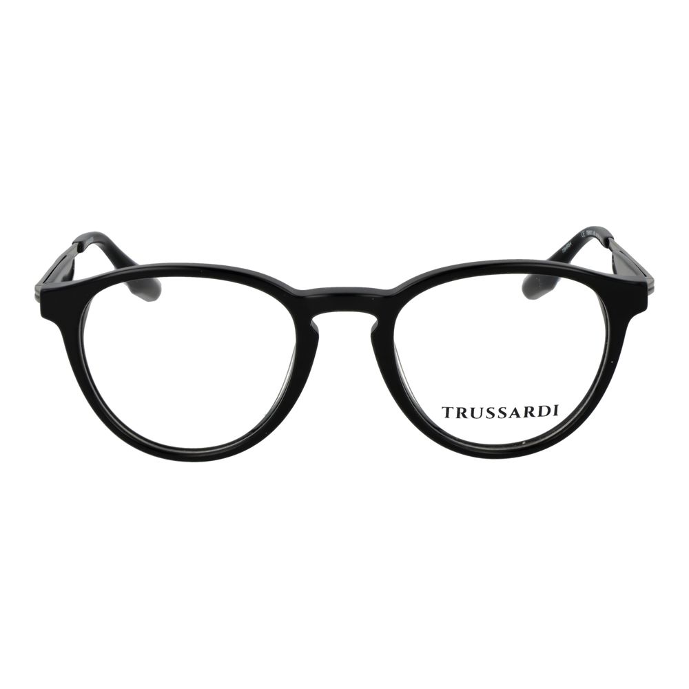 Trussardi Black Acetate Glasses (Frames) - Image 2