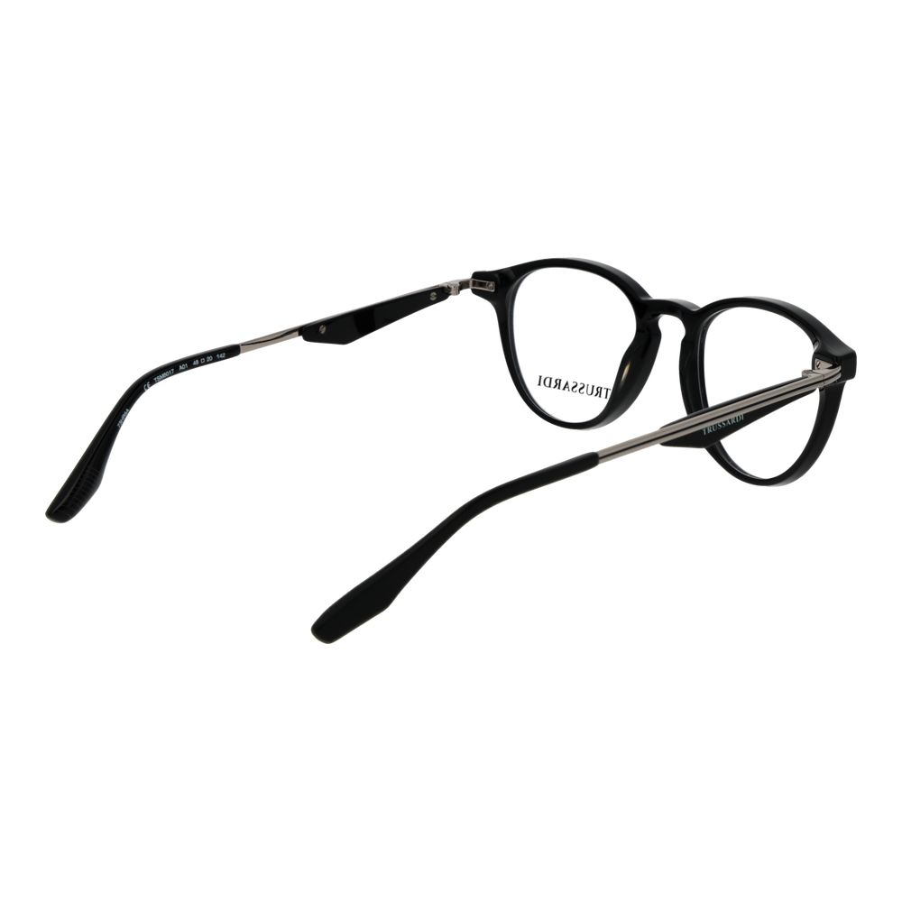 Trussardi Black Acetate Glasses (Frames) - Image 3