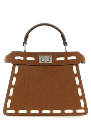 Fendi Brown Calfskin Handbag