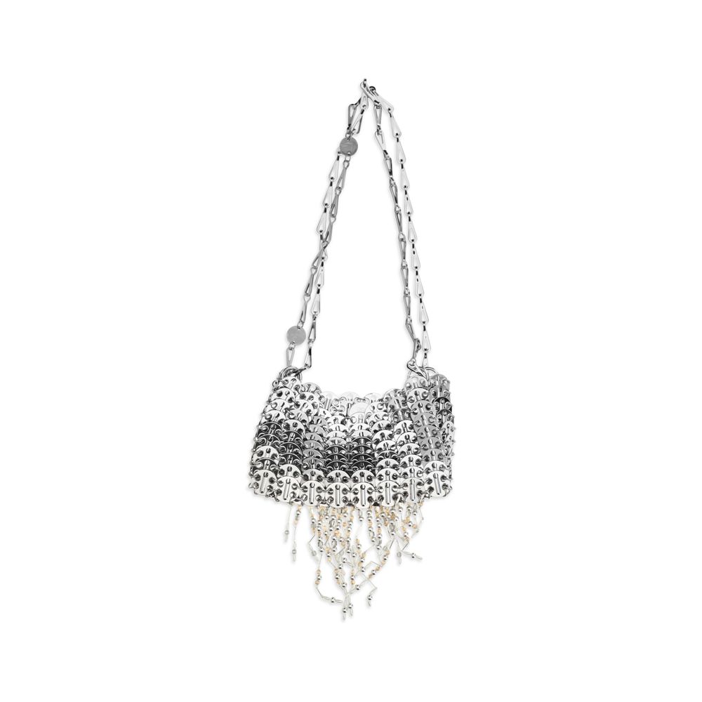 Rabanne Silver Stainless Steel Shoulder Bag - Image 2