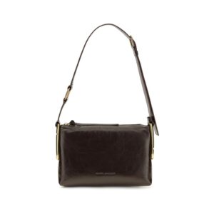 Marc Jacobs Brown Calf Leather Bos Taurus Shoulder Bag