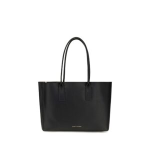 Marc Jacobs Black Calf Leather Bos Taurus Shoulder Bag