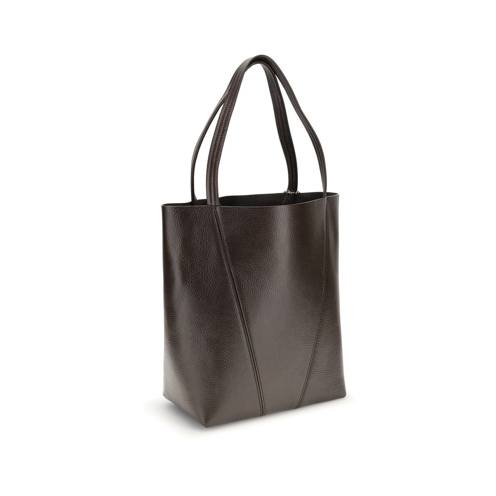 Chloé Brown Calf Leather Bos Taurus Shoulder Bag - Image 3