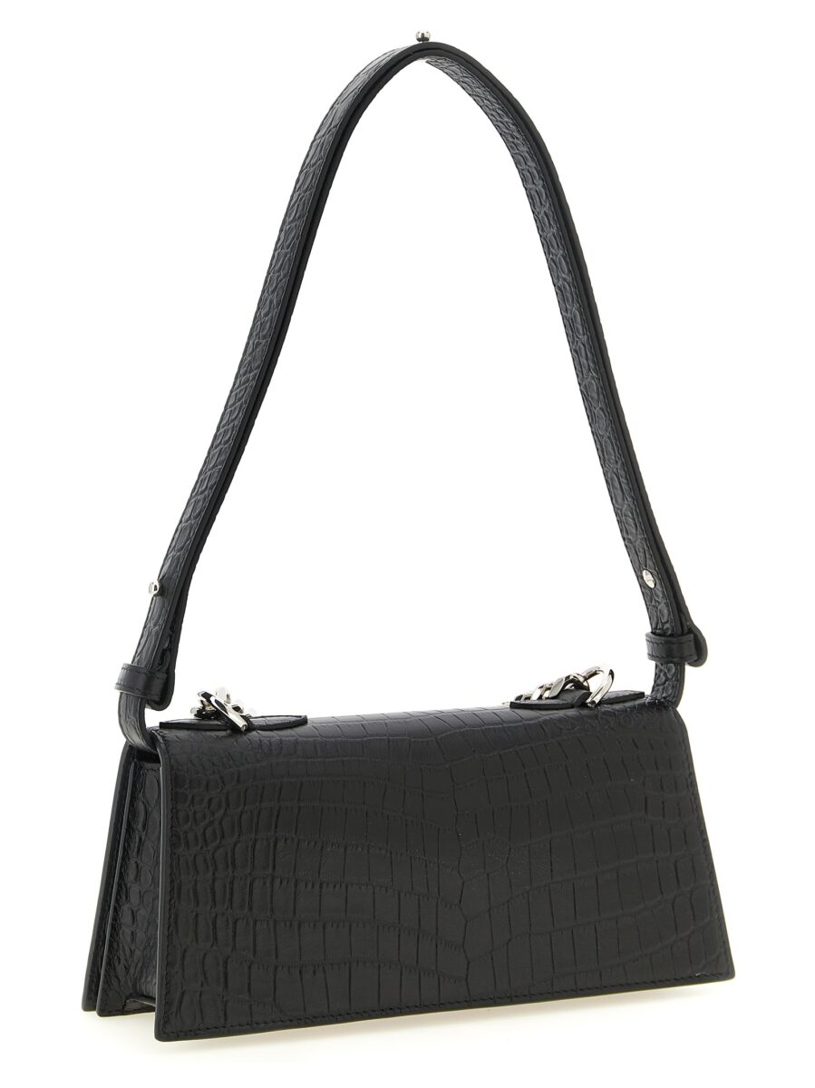 Alexander McQueen Black Calfskin Shoulder Bag - Image 2