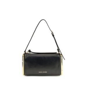 Marc Jacobs Black Calf Leather Bos Taurus Shoulder Bag