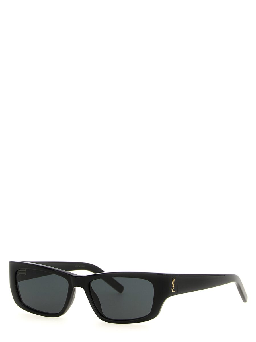 Saint Laurent Black Acetate Sunglasses - Image 3