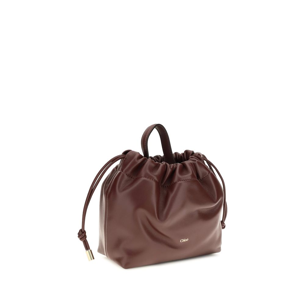 Chloé Bordeaux Calf Leather Bos Taurus Shoulder Bag - Image 2
