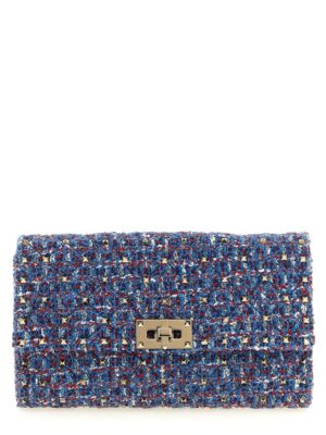 Valentino Garavani Blue Polyester Crossbody Bag
