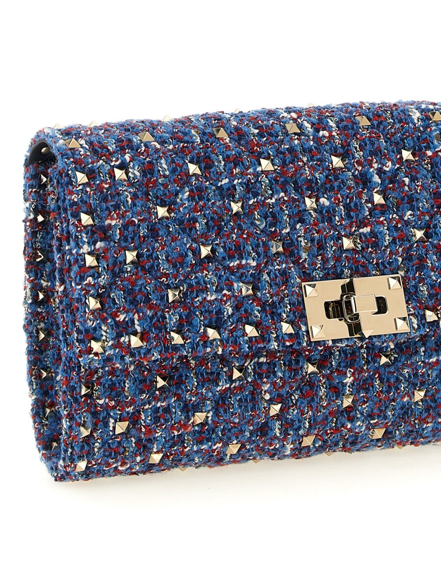 Valentino Garavani Blue Polyester Crossbody Bag - Image 3