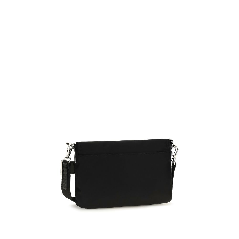 Prada Black Recycled Polyamide Shoulder Bag - Image 3