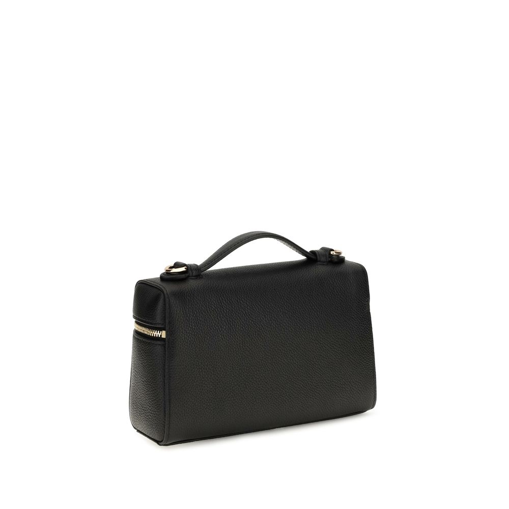 Tory Burch Black Calf Leather Bos Taurus Handbag - Image 3