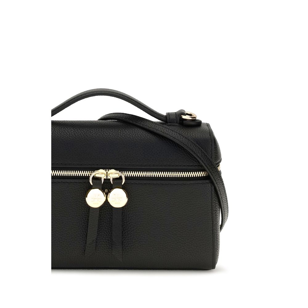 Tory Burch Black Calf Leather Bos Taurus Handbag - Image 4