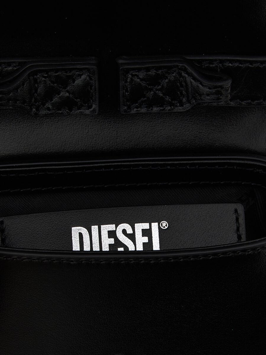 Diesel Black Cowhide Handbag - Image 4