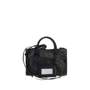 Balenciaga Black Lamb Ovis Aries Handbag