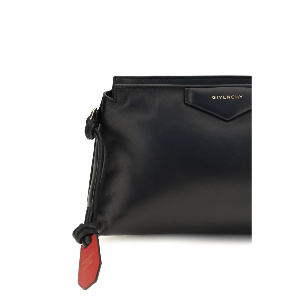 Givenchy Black Lamb Ovis Aries Clutch Bag - Image 4